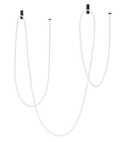 Подвесной светильник Arlight SP-TROPIC-BUILT-TRIMLESS-R18-L10000-110W Warm3000 (BK, 360 deg, 230V) 043392