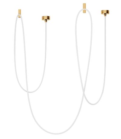 Подвесной светильник Arlight SP-TROPIC-SURFACE-R18-L10000-110W Warm3000 (GD, 360 deg, 230V) 043408