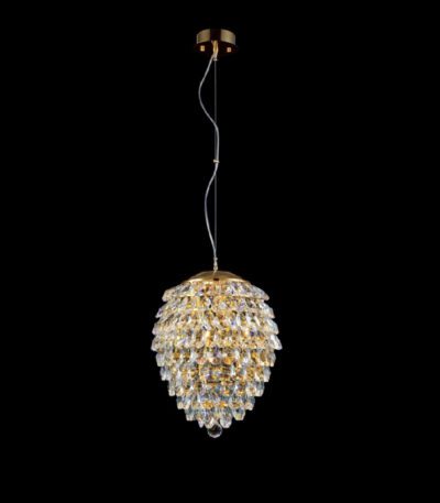 Подвесной светильник Crystal Lux Charme CHARME SP4 GOLD/TRANSPARENT