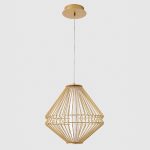 Подвесной светильник Crystal Lux CUADRA SP15W LED GOLD