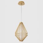 Подвесной светильник Crystal Lux CUADRA SP18W LED GOLD