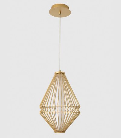 Подвесной светильник Crystal Lux CUADRA SP18W LED GOLD