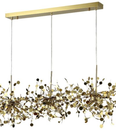 Подвесной светильник Crystal Lux GARDEN SP3х3 L1200 GOLD