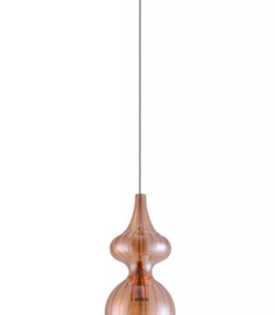 Подвесной светильник Crystal Lux Iris SP1 A Amber