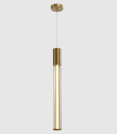 Подвесной светильник Crystal Lux LINEUP SP11W LED BRASS