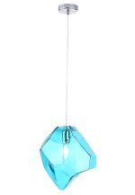 Подвесной светильник Crystal Lux NUESTRO SP1 CHROME/BLUE