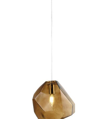 Подвесной светильник Crystal Lux NUESTRO SP1 CHROME/BROWN