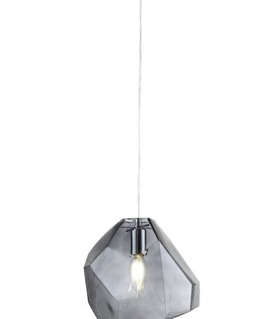 Подвесной светильник Crystal Lux NUESTRO SP1 CHROME/SMOKE