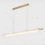 Подвесной светильник Crystal Lux TUNNEL SP40 LED BRASS