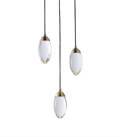 Подвесной светильник DeLight Collection Celestial MT8848-3H brass