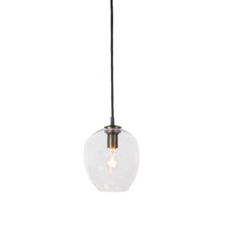 Подвесной светильник Delight Collection Bubble KG0579P-1 brass/clear