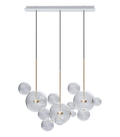 Подвесной светильник Delight Collection Bubbles 9214P/3L gold