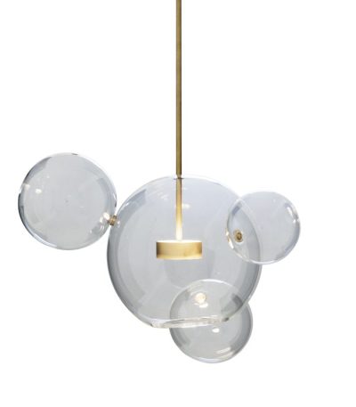 Подвесной светильник Delight Collection Bubbles KG0943P-1 gold