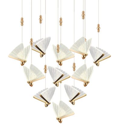 Подвесной светильник Delight Collection Butterfly OM8201008-11 rose gold