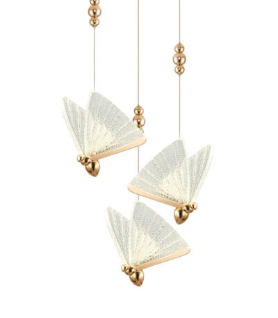 Подвесной светильник Delight Collection Butterfly OM8201008-3 rose gold