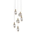 Подвесной светильник Delight Collection Colvin MT9176-6H titanium gold