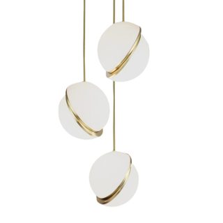 Подвесной светильник Delight Collection Crescent 9182P/3S brass