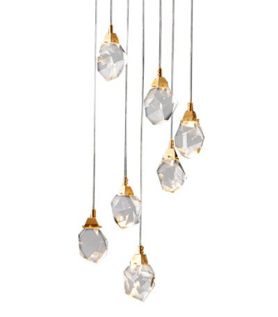 Подвесной светильник Delight Collection Crystal rock MD-020B-7 gold