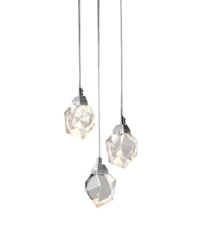 Подвесной светильник Delight Collection Crystal rock OM820083-3C (MD-020B-3 chrome)