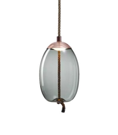 Подвесной светильник Delight Collection Knot 9966P/A copper/blue