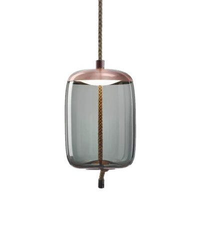 Подвесной светильник Delight Collection Knot 9966P/B copper/blue