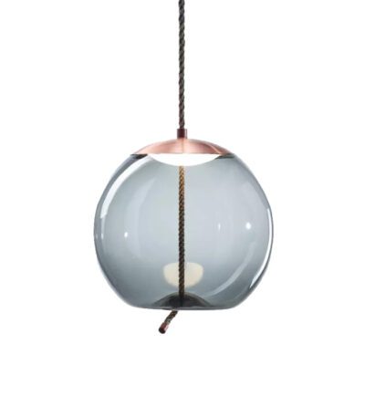 Подвесной светильник Delight Collection Knot 9966P/C copper/blue