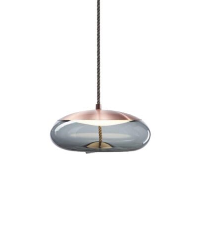 Подвесной светильник Delight Collection Knot 9966P/D copper/blue