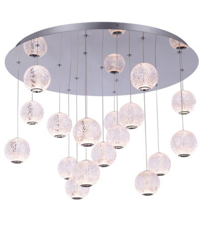 Подвесной светильник Delight Collection MD20001012 MD20001012-17A chrome