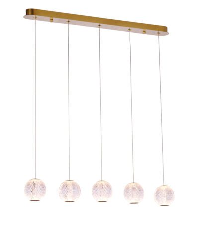 Подвесной светильник Delight Collection MD20001012 MD20001012-5B gold