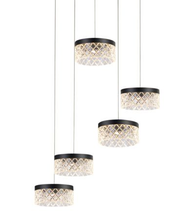 Подвесной светильник Delight Collection MD21020075 MD21020075-5A matt black