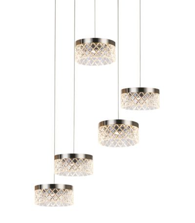 Подвесной светильник Delight Collection MD21020075 MD21020075-5A satin nickel