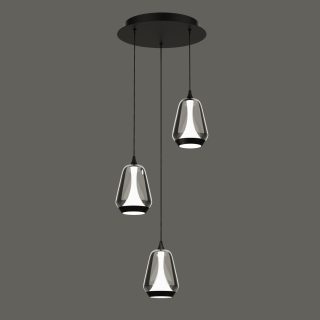 Подвесной светильник Delight Collection MD24001011-3A black/smoky