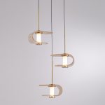 Подвесной светильник Delight Collection MD24020901-3A gold/cognac