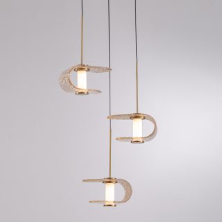 Подвесной светильник Delight Collection MD24020901-3A gold/cognac