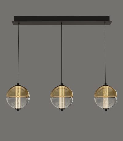 Подвесной светильник Delight Collection MD24022079-3B black/amber