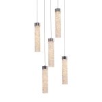 Подвесной светильник Delight Collection MD24030028-5A chrome/clear