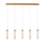 Подвесной светильник Delight Collection MD24030028-5B brass/clear