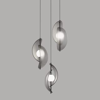 Подвесной светильник Delight Collection MD24030035-3A black/smoky