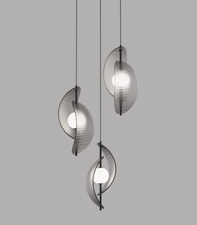 Подвесной светильник Delight Collection MD24030035-3A black/smoky