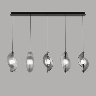 Подвесной светильник Delight Collection MD24030035-5B black/smoky