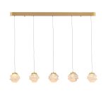 Подвесной светильник Delight Collection MD25030003-5B gold/clear