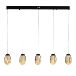 Подвесной светильник Delight Collection MD25090022-5B matt black/champagne