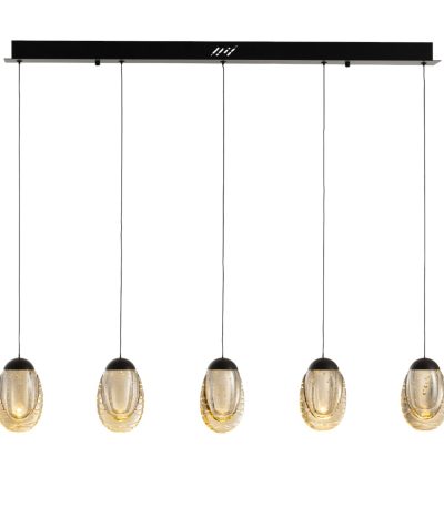 Подвесной светильник Delight Collection MD25090022-5B matt black/champagne