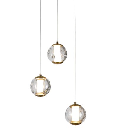 Подвесной светильник Delight Collection OD2437-3 gold/clear