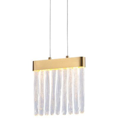 Подвесной светильник Delight Collection P98057-1 antique brass