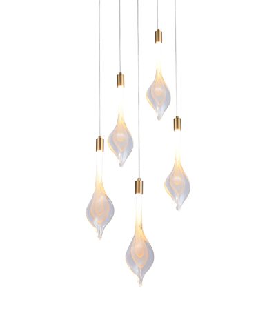 Подвесной светильник Delight Collection P98066-5 antique brass