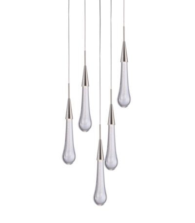 Подвесной светильник Delight Collection Pour MD2060-5A satin nickel