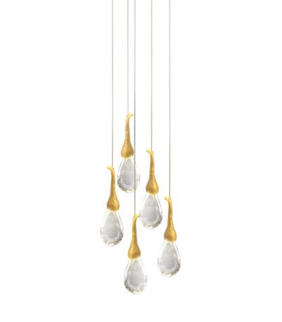 Подвесной светильник Delight Collection Seed OMG07287-5 gold