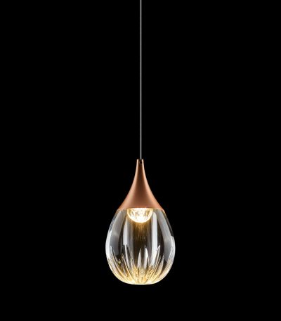 Подвесной светильник Delight Collection Stilla MD24001004-1A copper/clear