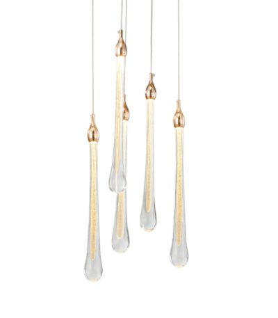 Подвесной светильник Delight Collection Teardrop OM801670-5-G